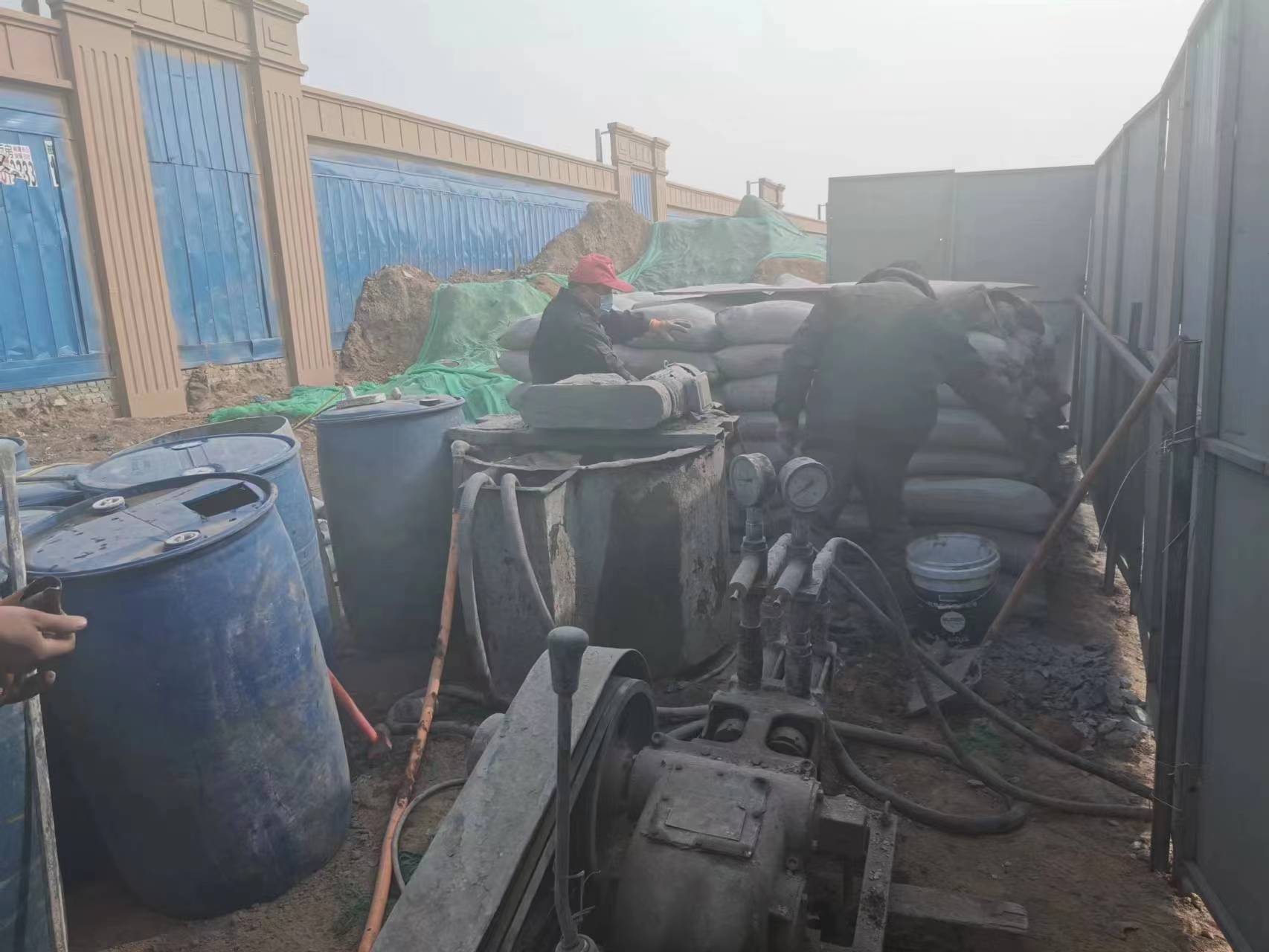 鼎城地基沉降注浆加固